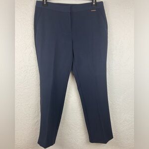Women’s Anne Klein Navy Blue Slacks Size 10 Career Professional Office